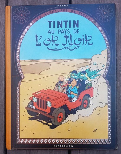 Tintin pays or noir - au,