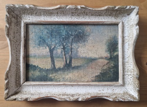 Tableau peinture ancien - peinture,
