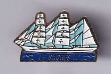 RARE PINS PIN'S .. BATEAU BOAT VOILE VOILIER SAIL SHIP  3 MATS LE SAGRES II ~FR