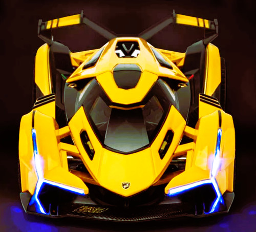 Lamborghini race car - race, hypercar