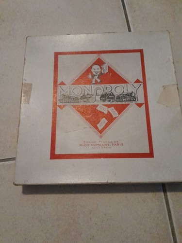 Ancien jeu monopoly miro - jeu,