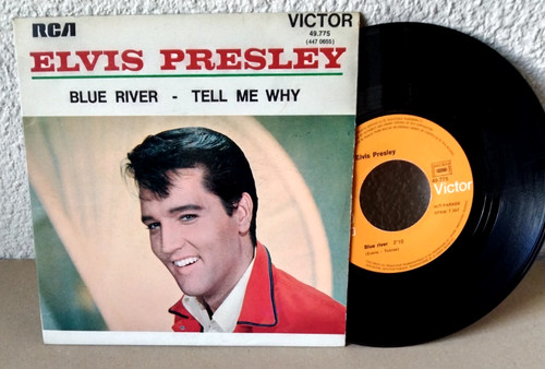 45t elvis presley blue - ep,