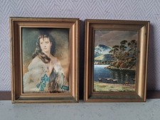 petit tableau tissu cadre