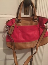 tignanello tan coral  two tone