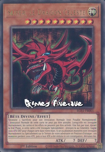 Slifer le dragon - yu-gi-oh,