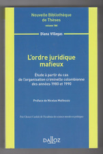 L'ORDRE JURIDIQUE MAFIEUX Colombie Bibliothèque thèses 180 DALLOZ