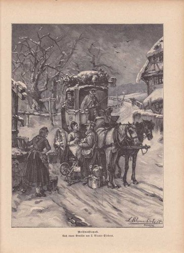 Weihnachtspost diligence - weihnachtspost,