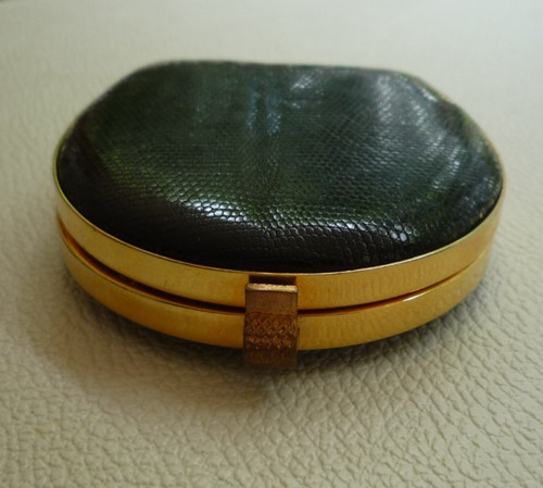 Poudrier années vintage - poudrier,