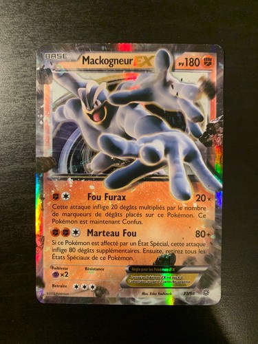 Carte pokémon mackogneur ex - carte,