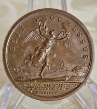 Médaille En Bronze Frappé