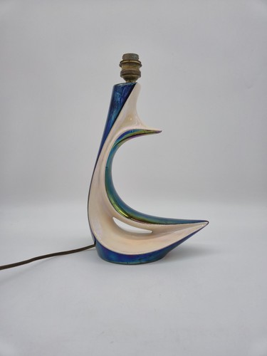 Pied lampe céramique irisée - pied,
