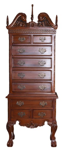 Commode haute anglaise tallboy - commode,