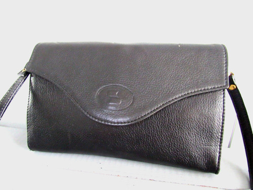 Sac bandouliere cuir noir - cuir,