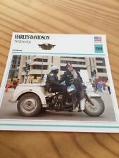 Harley Davidson 750 GE Servicar 1969 Carte Collection moto Atlas USA
