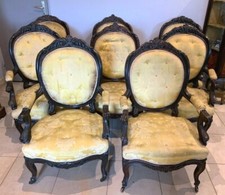 Fauteuils Napoléon III en