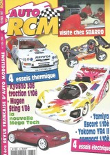 AUTO RCM N°185 KYOSHO 306 TRACTION 1/10e / MUGEN STING 1/8e /TAMIYA ESCORT 1/10e