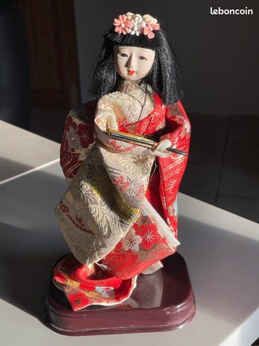 Ancienne poupée japonaise - ancienne,