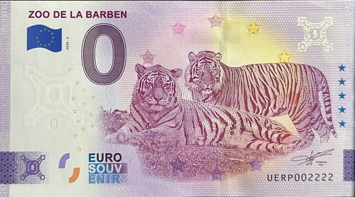Billet euro zoo la barben - 0,