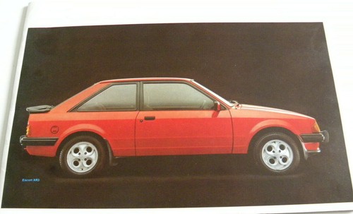 Brochure ford escort - ford, en