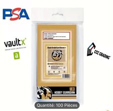 100 Protection Sleeve pochette TEAM BAG Carte PSA✨CCC GRADING Pokémon Booster