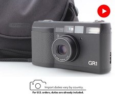 Appareil photo argentique 35 mm LCD parfait [NEUF+++] Ricoh GR1 noir Point...