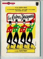Les FRERES JACQUES 45T Livre