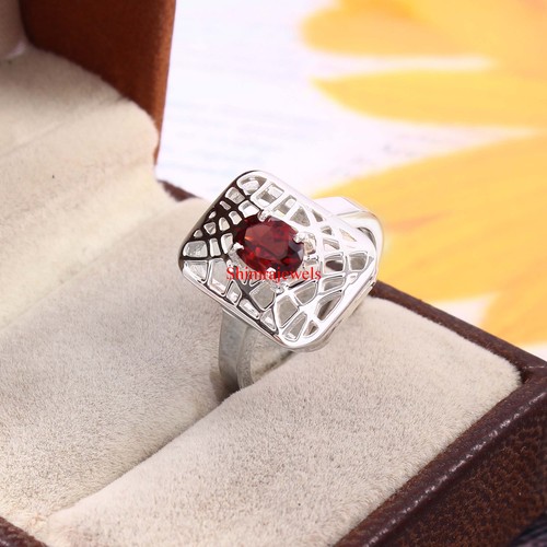 Naturel gemme grenat avec 18k - grenat,