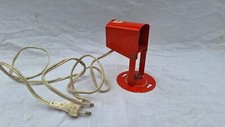  Ancienne Lampe Orange LITA 1970s Orientable Vintage 