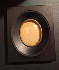 Ancien cadre Photo Ovale en