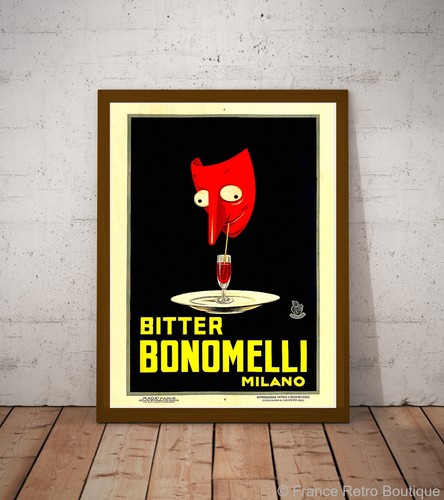 Affiche publicitaire vintage