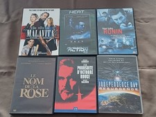 Lot de 6 DVD films blockbusters classiques De Niro, Sean Connery, Will Smith