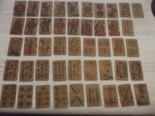 Lot d'anciens jeux de carte l'aluette