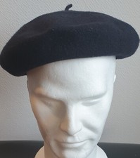 béret basque Laine  Couleur  Bleu Marine. Fabriqué Pays Basque Taille 59