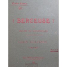 OULITZKY Léon Berceuse Piano