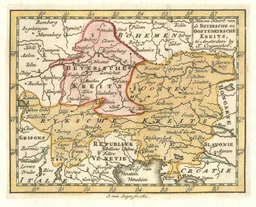 Bavarois autrichien cercle - autrichien,
