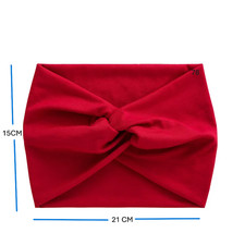 BANDEAU TURBAN NOEUD  LARGE