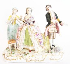 GROUPE EN PORCELAINE DE PARIS