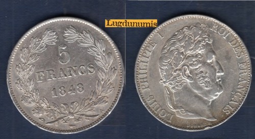 Francs tete laurée - 5, a