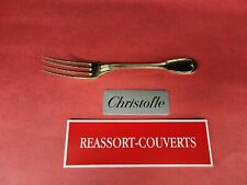 1 FOURCHETTE ENTREMETS VERMEIL CHINON 18.5 CM CHRISTOFLE BEL ÉTAT MÉTAL ARGENTÉ
