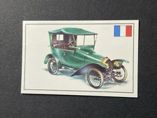 Carte PANINI L’Histoire De L’Automobile 1973 N.72 PEUGEOT type BP1 France 1913