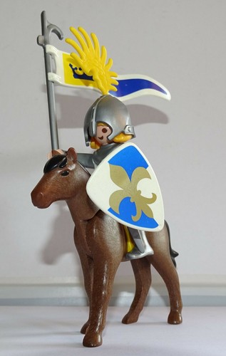 Playmobil chevalier fleur - le,