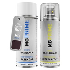 Peinture voiture kit bombe aérosol 2C pour Renault RQV Bleu Sodalite Metallic