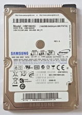 Disque Dur Interne 2,5" Samsung Spinpoint HM160HC IDE 160 Go PATA 5400rpm 8 Mo