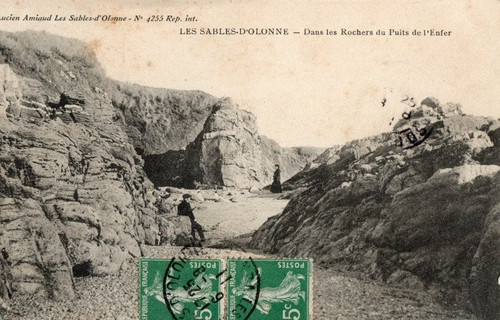 Cpa les sables - d, olonne