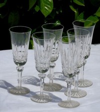 Service de 6 flûtes à