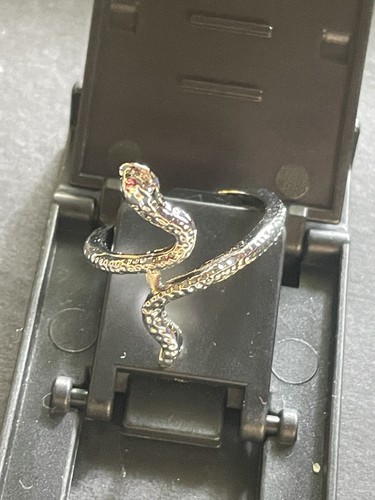 Bague serpent argenté - bague,