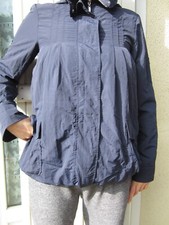 parka CAMAIEU , marine,belle coupe,capuche amovible, 100% polyamide ,doublé