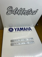 2 logo emblème échappement  yamaha 5YK-F1781-00 mt-03 mt03 2006 2009