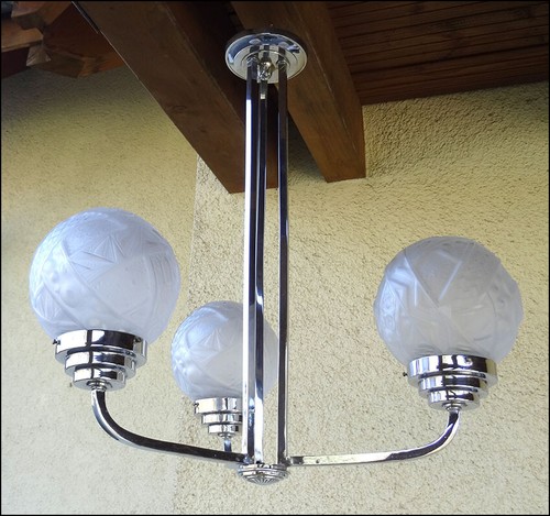 Lustre suspension art - lustre, deco