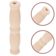 5pcs Poignée en bois pour seaux à eau métallique 9 cm 9 cm Pail de